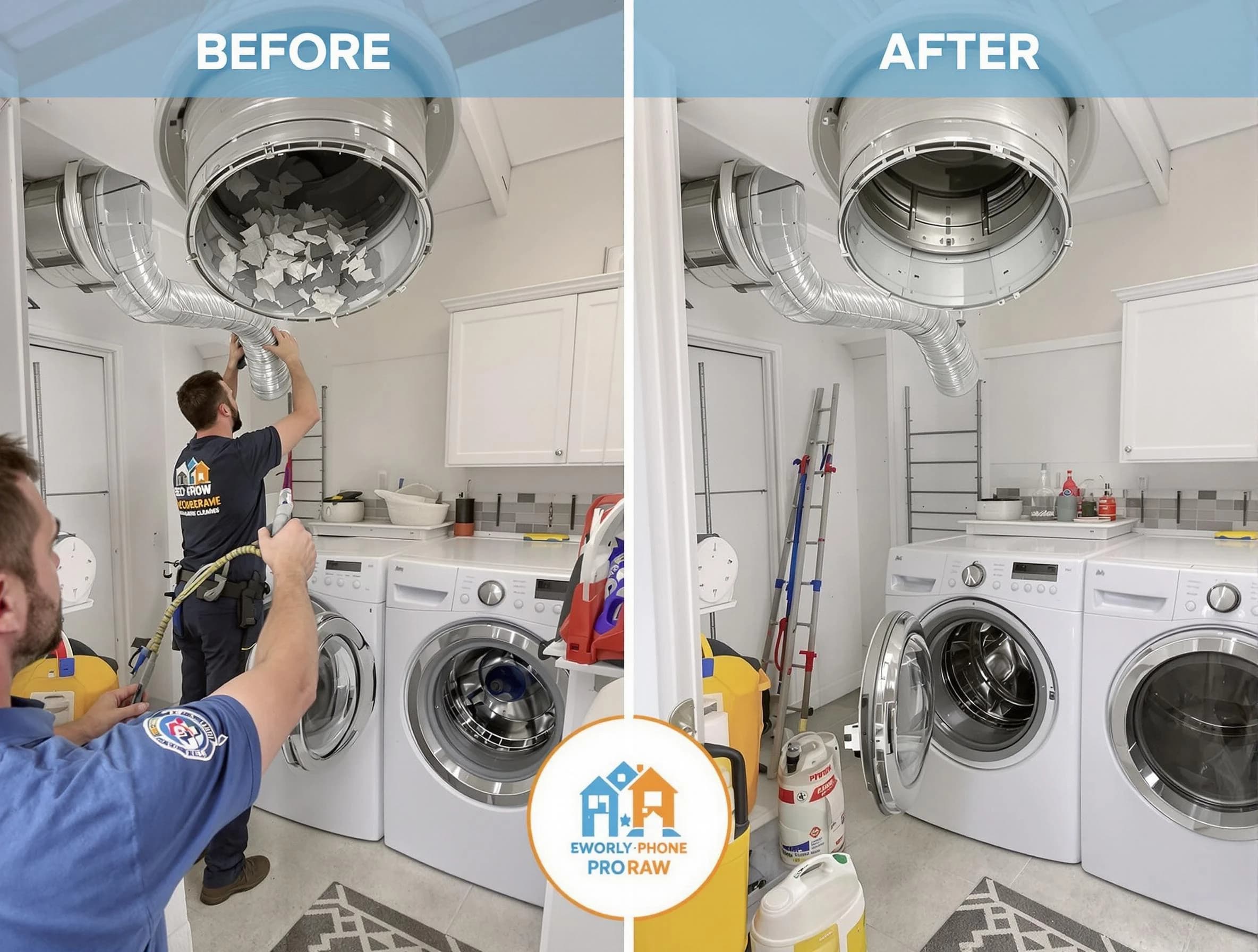 Residential dryer vent cleaning by Spencer Dryer Vent Cleaning in Spencer