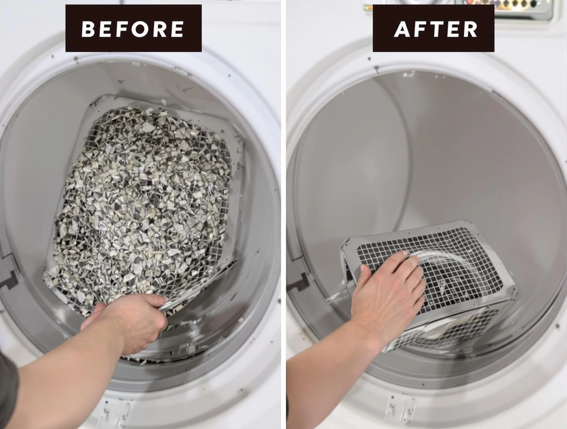 Professional lint trap cleaning by Spencer Dryer Vent Cleaning in Spencer