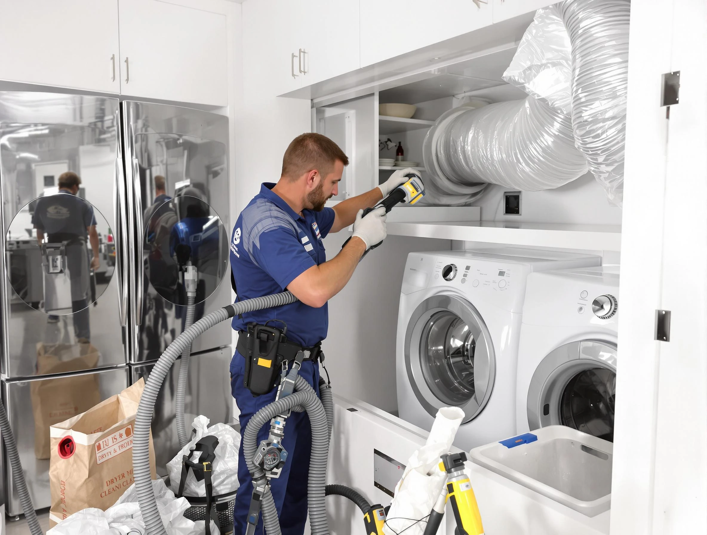 Professional duct cleaning by Spencer Dryer Vent Cleaning in Spencer