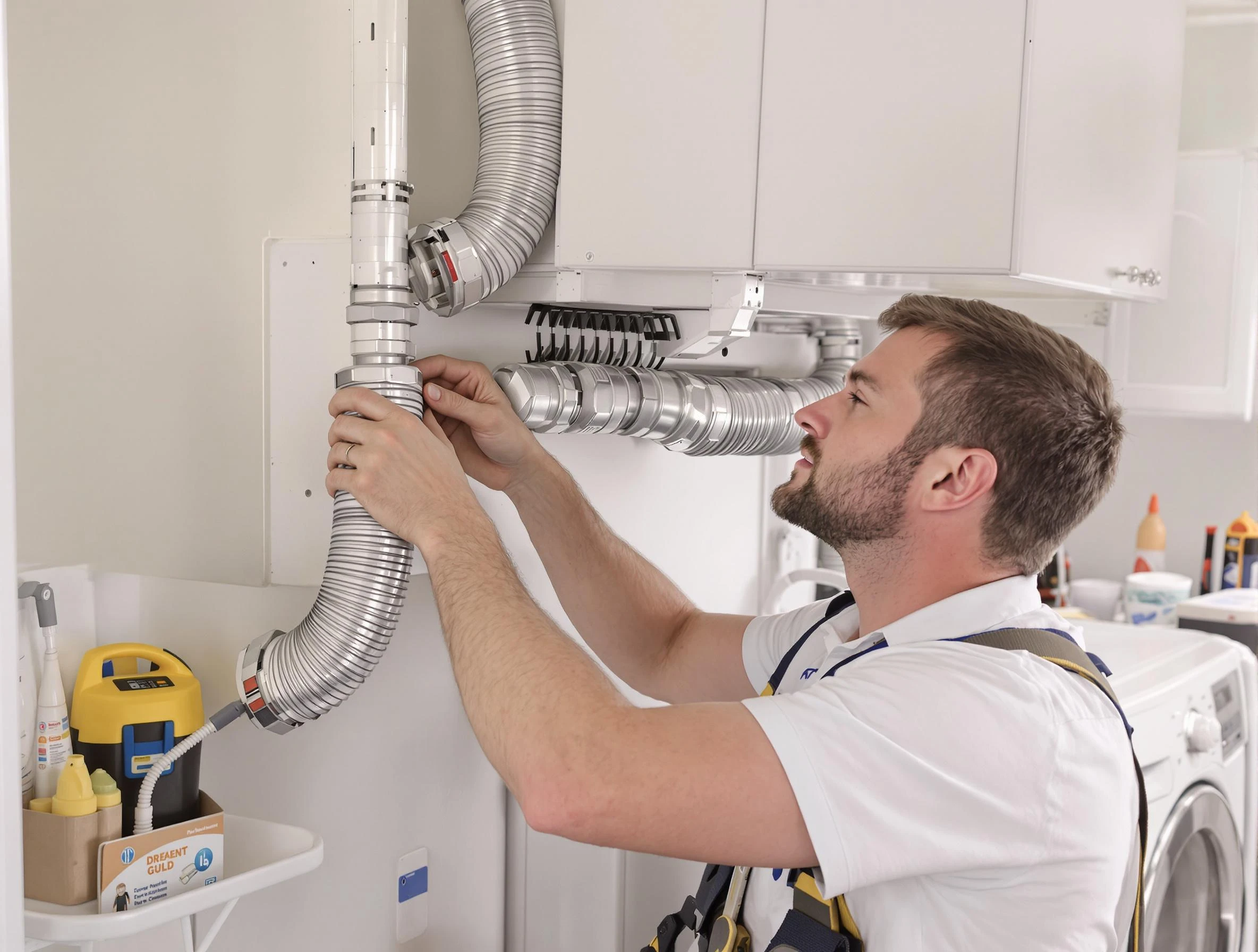 Professional dryer vent repair and installation by Spencer Dryer Vent Cleaning in Spencer